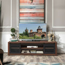 TV Stand Entertainment Center for TV's up to 65" -Coffee