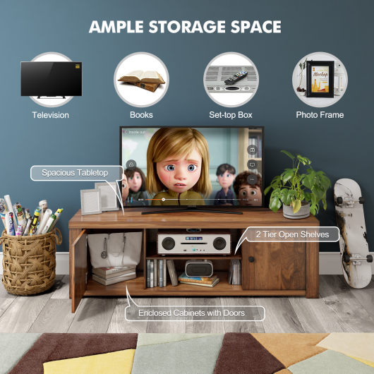 Entertainment Center for TV's Up to 65"