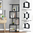 4-tier S-Shaped Bookcase