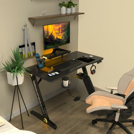 Gaming Desk PC Computer Table with RGB Lights
