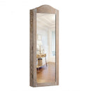 Cabinet Wall-Door Mounted with Mirror Jewelry Armoire