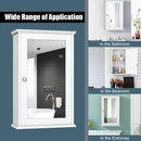 Bathroom Wall Cabinet with Single Mirror Door