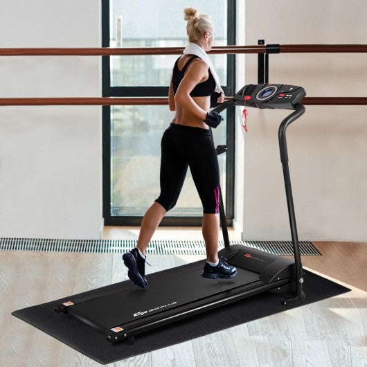 59" x 26" Exercise Equipment PVC Mat Gym Bike Floor Protector