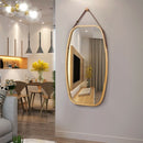 30'' Modern Rectangle Wall Hanging Framed Mirror