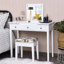 Vanity Dressing Table Set with Flip Top Mirror 3 Drawers