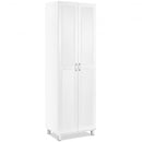 2-Door Kitchen Pantry Cupboard Tall Storage Cabinet
