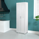 2-Door Kitchen Pantry Cupboard Tall Storage Cabinet