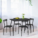 5 Pcs Dining Table Set with 4 Chairs