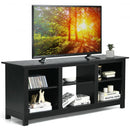2-Tier 58" TV Stand Entertainment Media Console Center-Black