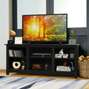 2-Tier 58" TV Stand Entertainment Media Console Center-Black