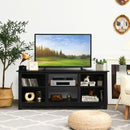 2-Tier 58" TV Stand Entertainment Media Console Center-Black