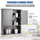 Wall Mount Bathroom Storage Cabinet -Gray