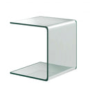 Tempered Sofa Side Glass End Table