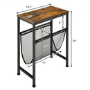 Narrow  Sling Industrial Accent Console Table