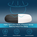 Ergonomic Desk Chair with Lumbar Support and Flip up Armrest-Black