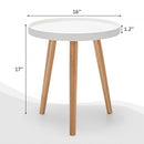 Round Side Sofa Coffee Table