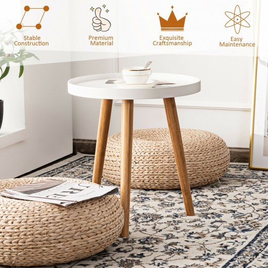 Round Side Sofa Coffee Table