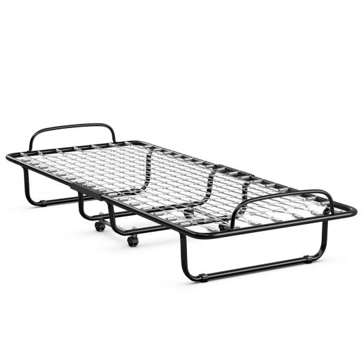 Folding Metal Bed Memory Foam Mattress