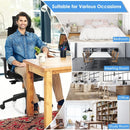 High Back Mesh Office Chair Swivel Reclining Task Chair with Clothes Hanger