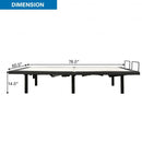 Queen Size Adjustable Bed Base Electric Bed Frame with Massage Modes