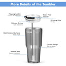 30oz Stainless Steel Tumbler Cup Double Wall Vacuum Insulated Mug with Lid