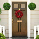 2 Pieces 15.7" Artificial Boxwood Topiary UV Protected Indoor Outdoor Balls