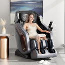 3D SL Track Thai Stretch Zero Gravity Full Body Massage Chair Recliner-Black