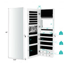 Multipurpose Storage Cabinet with 4 Drawers-White