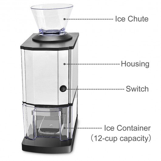Electric Stainless Steel Professional Ice Crusher
