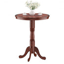 42 Inch Bistro Vintage Pub Bar Round Chess Table