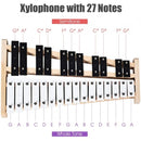 27 Note Glockenspiel Xylophone with 2 Rubber Mallets