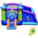 Indoor Outdoor Inflatable Alien Style Kids Bouncy Castle with 480W Air Blower