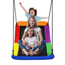 700lb Giant 60" Skycurve Platform Tree Swing for Kids and Adults-Multicolor