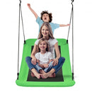 700lb Giant 60" Skycurve Platform Tree Swing for Kids and Adults-Green