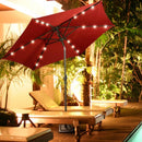 17.5" Heavy Duty Square Umbrella Base Stand of 30 lbs for Outdoor