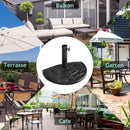 20" Outdoor Patio Half Round Umbrella Base