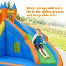 Inflatable Mighty Bounce House Jumper with Water Slide without Blower
