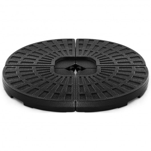 4 Plate Umbrella Base Stand for Patio