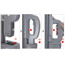 237" x 63" Patio Retractable Double Folding Side Awning Screen Divider