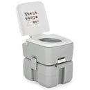 5.3 Gallon Portable Travel Toilet with Piston Pump Flush