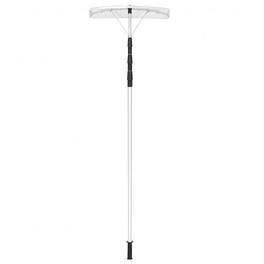 21 ft Aluminum Large Poly Blade Telescoping Snow Roof Rake
