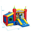 Inflatable Bounce House Kids Slide Jumping Castle Without Blower