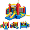Inflatable Bounce House Kids Slide Jumping Castle Without Blower