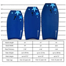 41 Inch Lightweight Super Portable Surfing Bodyboard-L