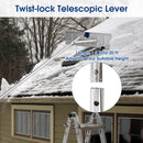 20 ft Aluminum Snow Rake Lightweight Snow Removel Tool