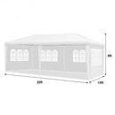 10 x 20 ft Outdoor Party Wedding Canopy Tent with Removable Walls and Carry Bag