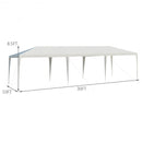 10' x 30' Waterproof Gazebo Canopy Tent with Connection Stakes for Wedding Party