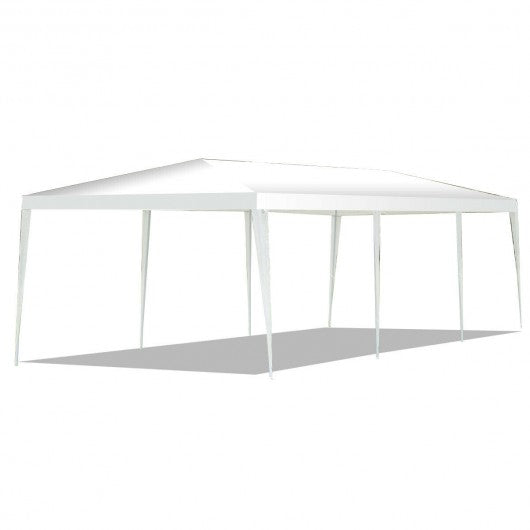 10' x 30' Waterproof Gazebo Canopy Tent with Connection Stakes for Wedding Party