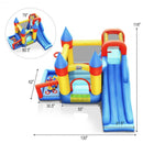 Inflatable Bounce House with Balls and 780W Blower
