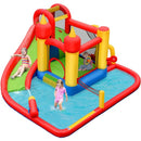 Inflatable Water Slide Jumper Bounce House with Ocean Ball without Blower